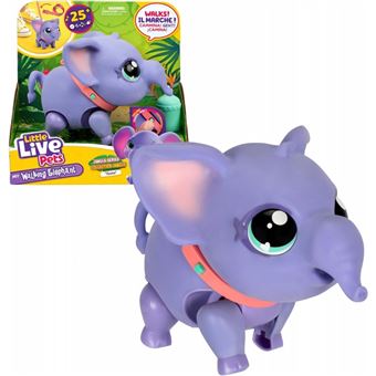 Elefante Famosa My Walking Elephant Little Live Pets | 13,5x23,5x23cm - 1