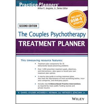 The Couples Psychotherapy Treatment Planner, with DSM-5 Updates - Paperback - 2015 - 1