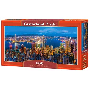 Puzzle Castorland Hong Kong Twilight 600 Peças