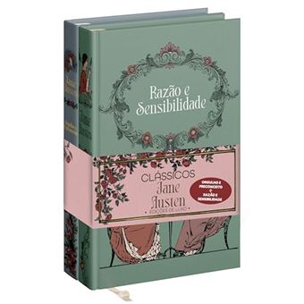 Combo Clássicos Jane Austen - Edição Luxo Orgulho E Preconceito Razão E Sensibilidade - 1
