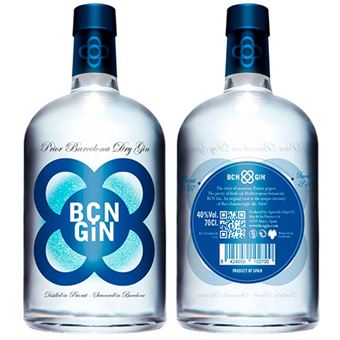 Gin Bcn - Prior Barcelona Dry | Vol. 40% | Garrafa 70 cl - 1