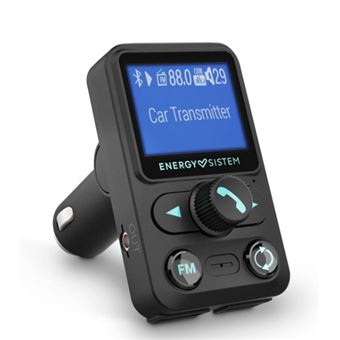 Transmissor Fm Energy Sistem Car FM Xtra | Preto - 1