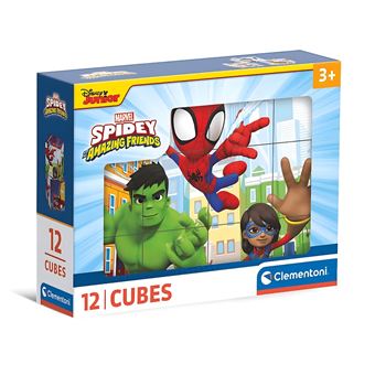 Cubo 12 Peças Clementoni | Spidey and his Amazing Friends - 1