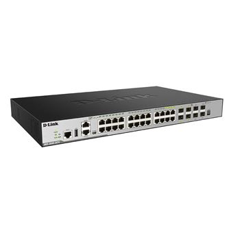 Switch de Rede D-Link DGS-3630-28TC | Preto - 1
