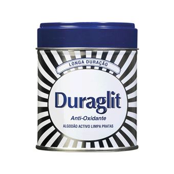 Limpa Pratas Duraglit Algodão Ativo Anti-Oxidante | 75g - 1
