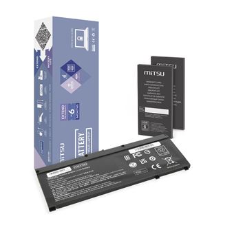 Bateria Mitsu para HP Pavilion Gaming 15 17 - 1