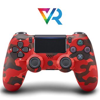 Comando para PS4 V-REEL Doubleshock 4.0 V2 | Wireless Bluetooth | Vermelho Camuflado - 1
