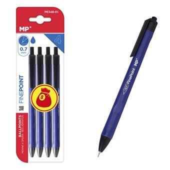 Conjunto de 4 Canetas DAM | Tinta a Óleo | 0,7 mm | Azul - 1