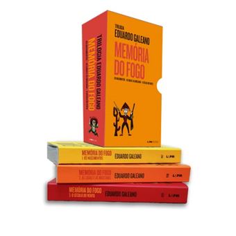 Caixa Especial Memória Do Fogo - Trilogia - 1
