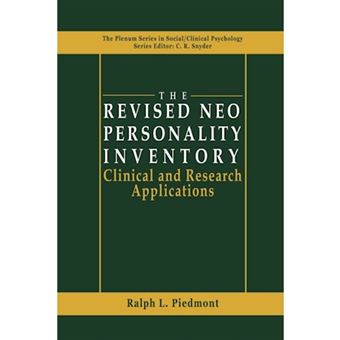The Revised Neo Personality Inventory - Clinical and Research Applications - Paperback - 2013 - 1