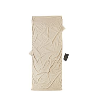 Cocoon IECT92 saco de dormir Rectangular sleeping bag Algodão Areia Adulto - 1
