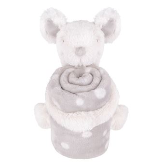 Peluche + Manta de Bebé Kikka Boo Joyful Mice - 1