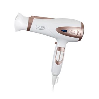 Secador de Cabelo Adler AD 2248 | 2400 W | Bronze, Branco - 1
