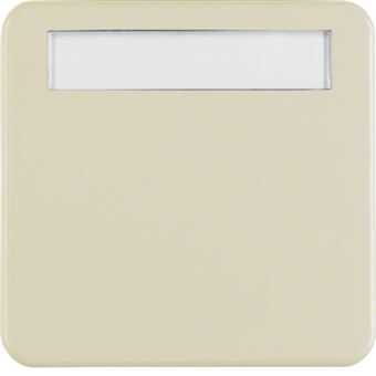 Placa de Parede e Cobertura de Interruptor Berker 1629 | Branco - 1