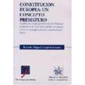 Constitucion Europea: Un Concepto Prematuro - 1