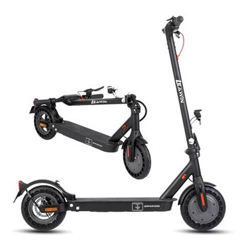 Trotinete Elétrica Leawin E9T | 10" | velocidade máxima de 20 km/h | controlo por aplicação | preta - 1