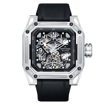 Relógio mecânico NORTH EDGE Space X Preto - 1
