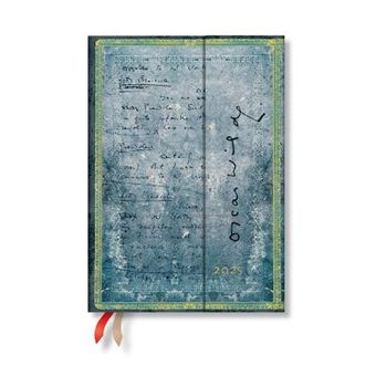 Wilde The Importance Of Being Earnest Embellished Manuscripts Collection Midi 12Month Dayatatime Hardback Dayplanner 2025 Wrap Closure - 1