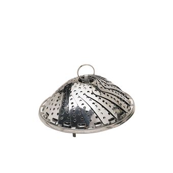 Cesta para cozinhar a vapor Kitchen Craft KCSTEAM23 - 23cm - Aço inoxidável - 1