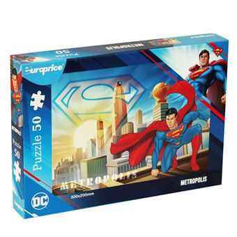 Puzzle Europrice Superman - Metropolis | 50 Peças - 1