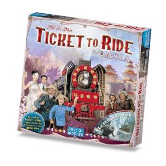 Ticket To Ride Asia Expansion 720113 Days of Wonder - 1
