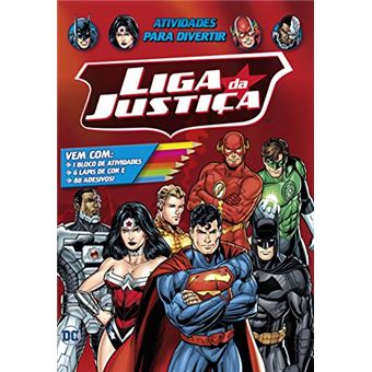 Liga Da Justiça - Atividades Para Divertir - 1