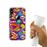 Capa Tpu Hapdey para Iphone X - Xs | Design Padrão de Bolhas Em Quadrinhos - Transparente_3