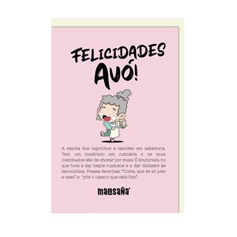Postal Malasana | Felicidades Avó! - 1