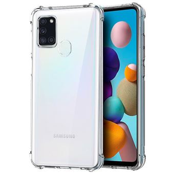 Capa COOL Anti Choque em Gel Transparente com Cantos Reforçados para Samsung Galaxy A21s - 1