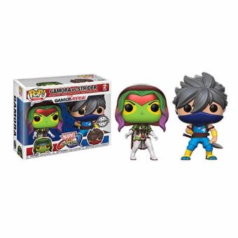 Funko Pop! Marvel Vs Capcom - 2-Pack Gamora Vs Strider Exclu Pop 10cm - 1