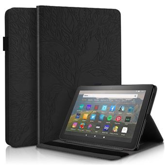 Capa GANGXUN para Amazon Fire 7 inch 2022 12th | Suporte para Caneta Stylus | Proteção em TPU | Preto - 1