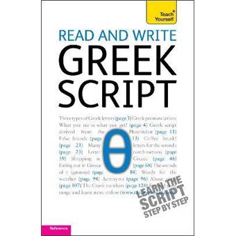 Read and Write Greek Script: Teach Yourself - Paperback - 2010 - 1