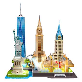 Quebra-cabeça 3D DAM | papelão | Nova Iorque - 1