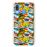 Capa Tpu Hapdey para Samsung Galaxy A40 2019 | Design Padrão de Bolhas Em Quadrinhos 2 - Transparente_0