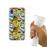 Capa Tpu Hapdey para Samsung Galaxy A40 2019 | Design Padrão de Bolhas Em Quadrinhos 2 - Transparente_3