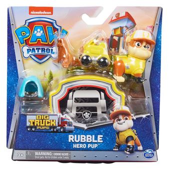 Figuras Básicas Paw Patrol Big Trucks | Rubble - 1