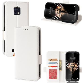 Capa FOXDOCK para Oukitel WP6 | Prova de Choque | Magnética| TPU | Suporte para Cartão | Branco - 1