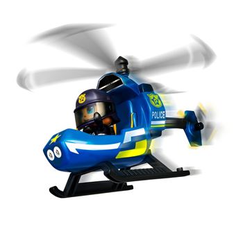 Pinypon Famosa Action Mini Helicoptero De Policia Bonecas