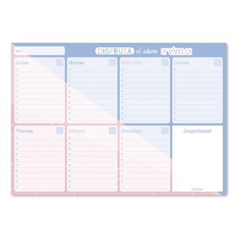 Planner Semanal A4 Amelie Pastel Collection - 1