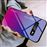 Capa TPU Magunivers vidro de gradiente azul/púrpura para Samsung Galaxy S10_1