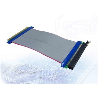 Placa/adaptador de Interface Inter-Tech 88885366 | Azul, Cinzento - 1