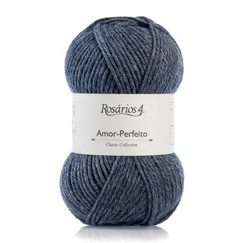 Fio de Lã Rosarios 4 Amor-Perfeito | 100G - Azul 12 - 1