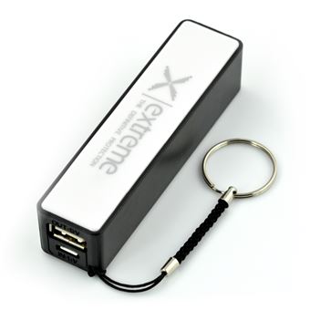 Power Bank Extreme XMP101K Quark 2000mAh Preta e Branca - 1