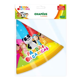 Chapéus Panda e Caricas | 8 Peças