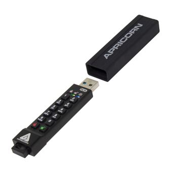 Unidade de Memória Usb Apricorn ASK3 | Preto - 1