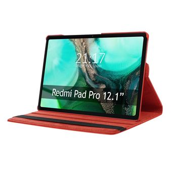 Capa TUMUNDOSMARTPHONE giratória 360 para Xiaomi Redmi Pad Pro / Pro 5G 12.1 | Vermelho - 1