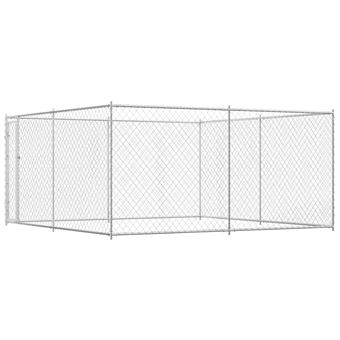 Canil de exterior vidaXL | 383x383x185 cm - 1