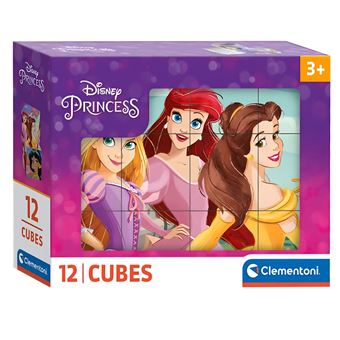 Cubo 12 Peças Clementoni | Princesas Disney - 1