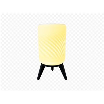 Candeeiro de Mesa Espiral Bellatonni | 35 cm | Branco e Preto - 1