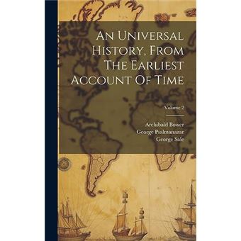An Universal History From The Earliest Account Of Time Volume 2 - 1